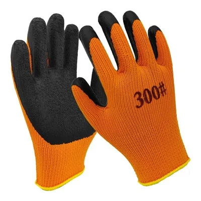 Ziemas cimdi ar lateksa pārklājumu